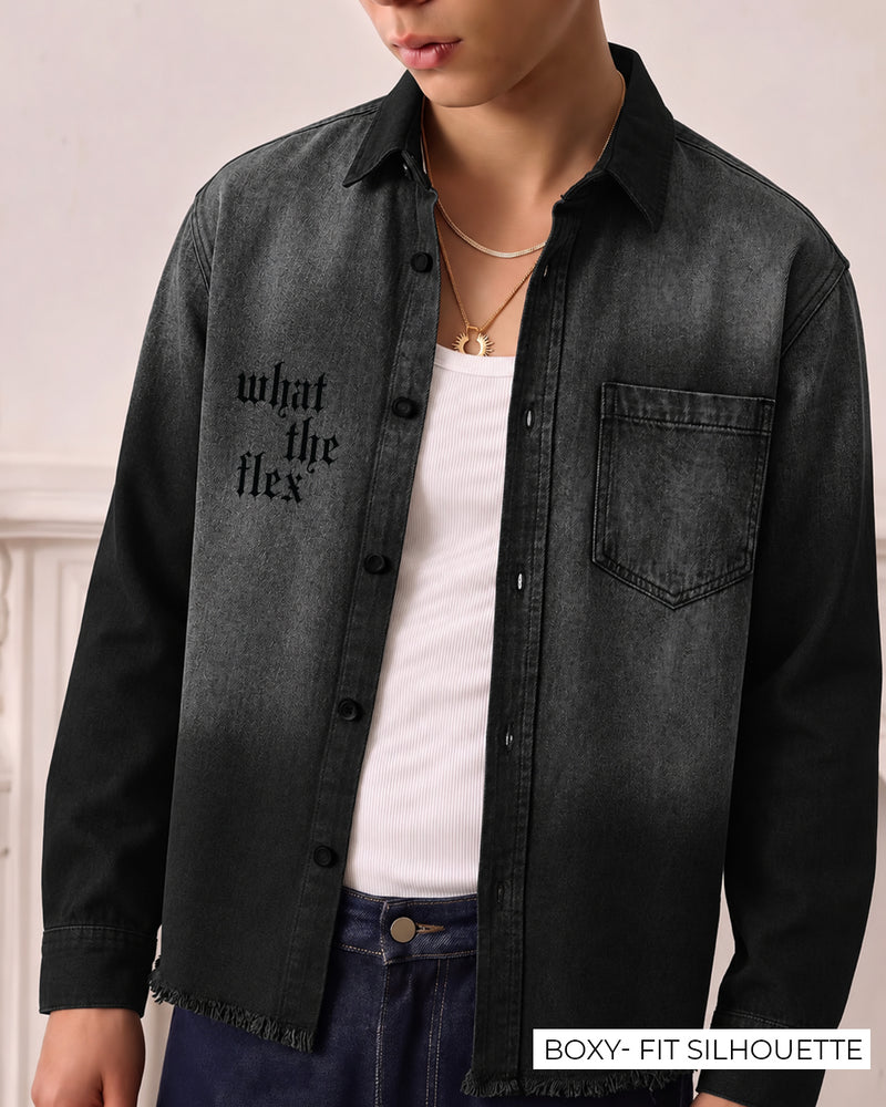 Ombre Season Denim Shirt