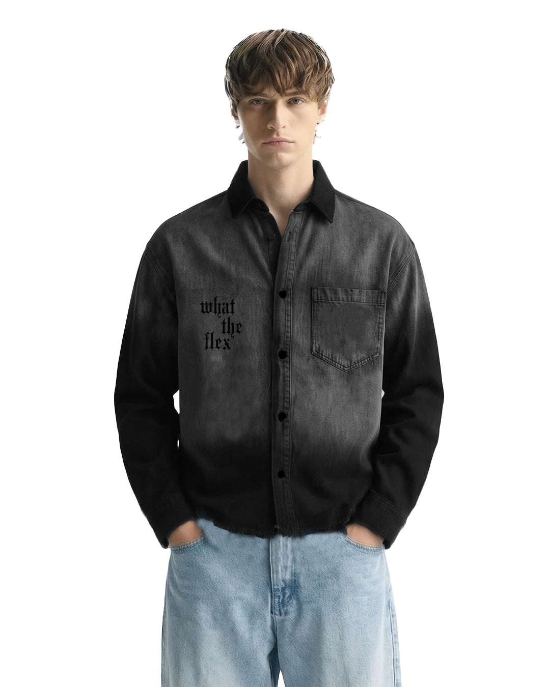 Ombre Season Denim Shirt