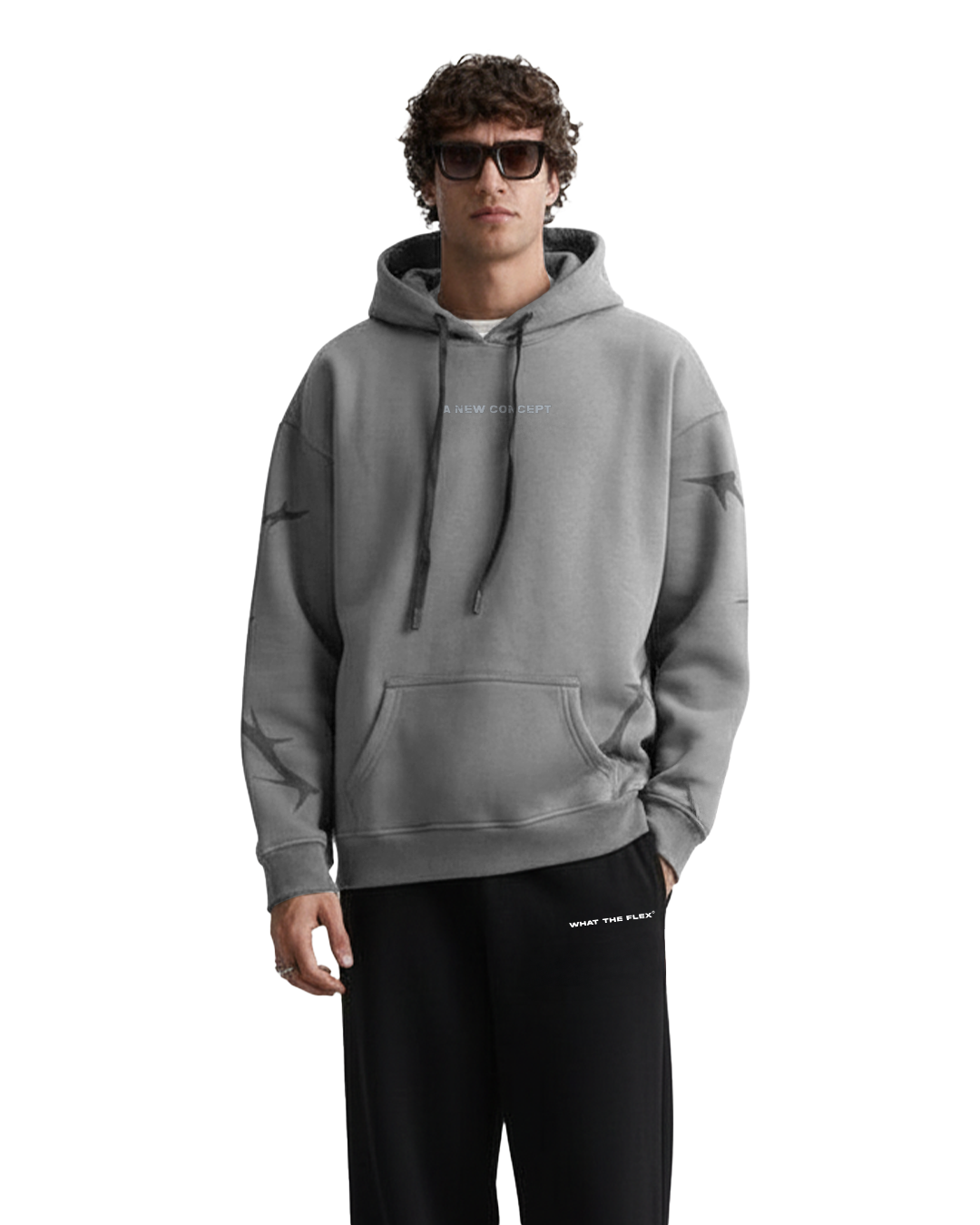 【未開封】 World is Over PULLOVER HOODIE Evo Vogue Signature: Limited Edition Angelic 500 GSM Luxe Oversized Ho