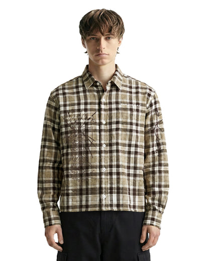 Not For You Plaid Checks Shirt