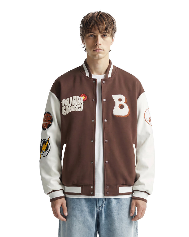 Praise To The Highest Brown Varsity Jacket