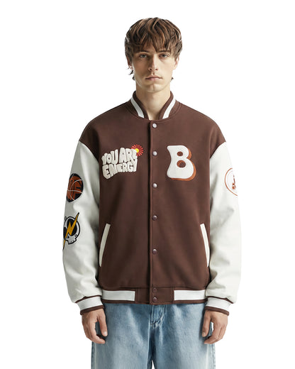 Praise To The Highest Brown Varsity Jacket