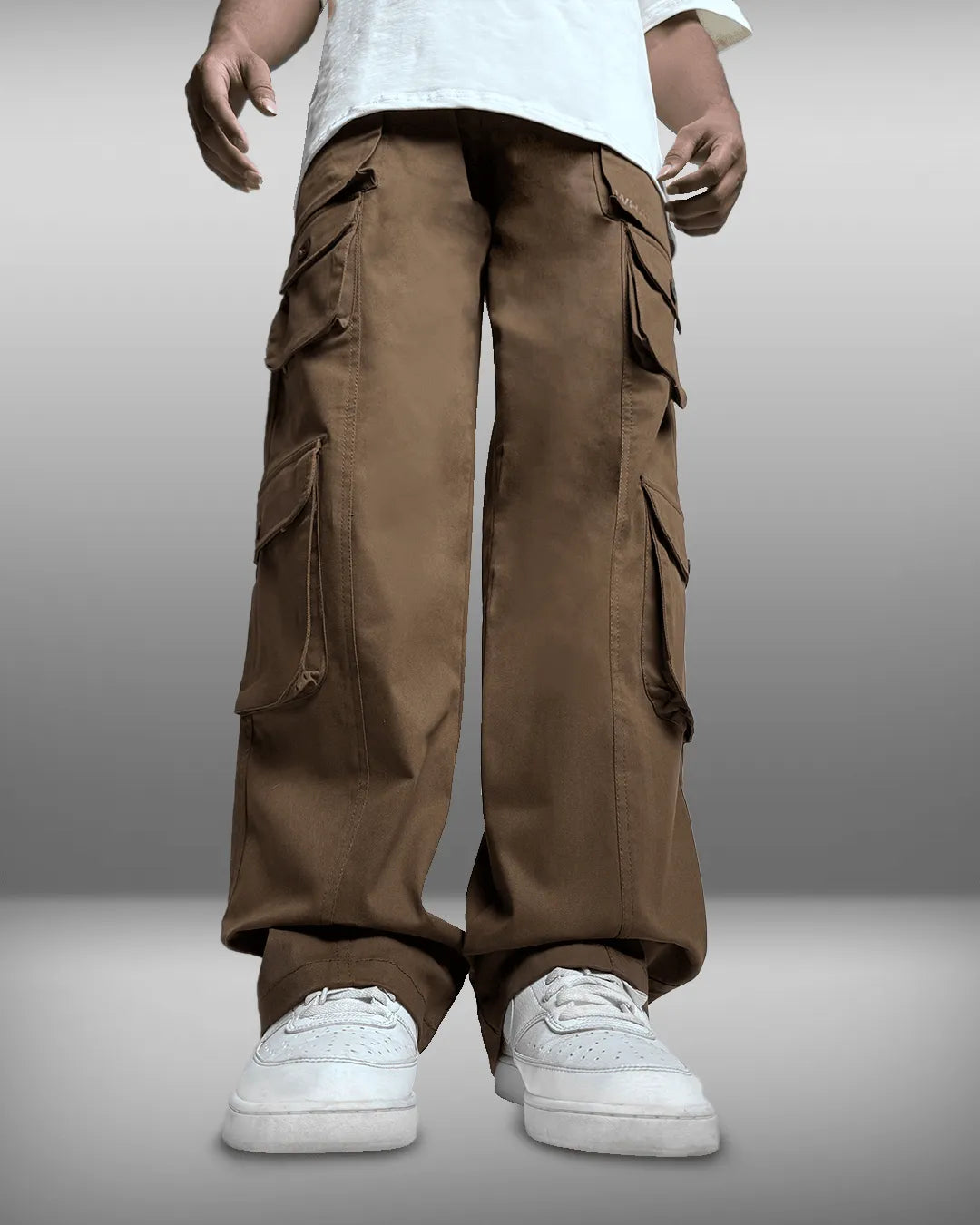 relaxed baggy cargo pants 