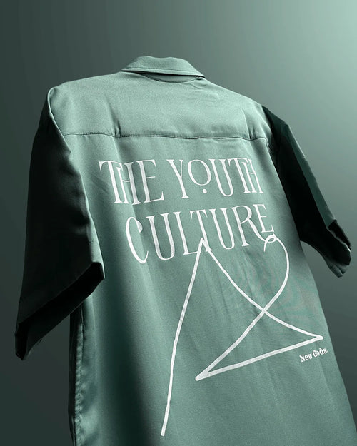 Youth Culture Bowling Shirt - WHAT THE FLEX