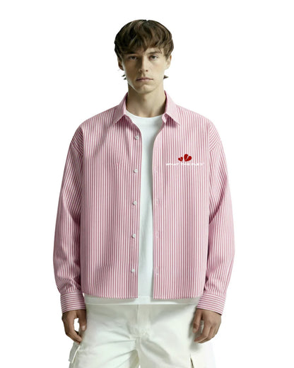 Think Of Me Full Sleeves Striped Shirt
