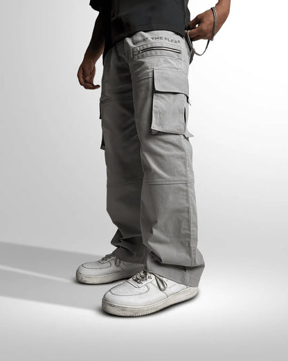 ICE GREY Cargo Pants WHAT THE FLEX