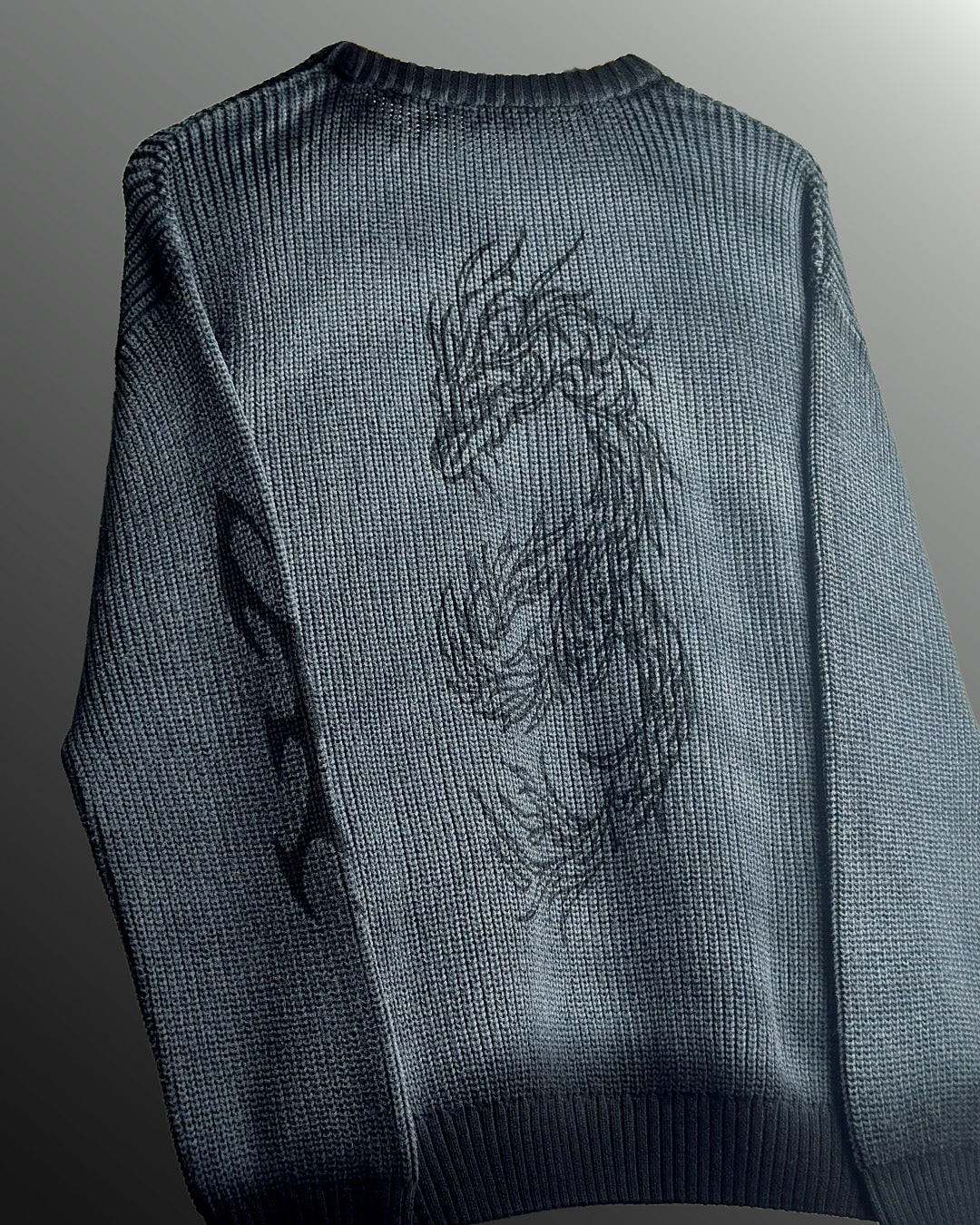 Dragon Eclipse Knit Pullover