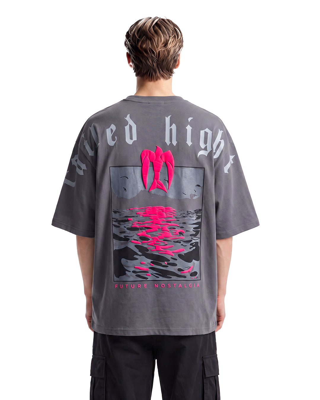 Called Higher Grey Heavyweight T-shirt