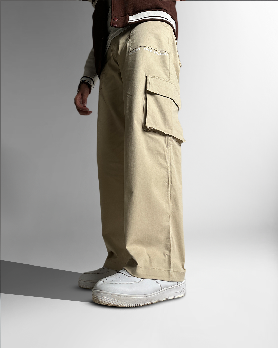 Men's Elastic Waist Relaxed 3d Pocket Cargo Trouser | Boohoo UK
