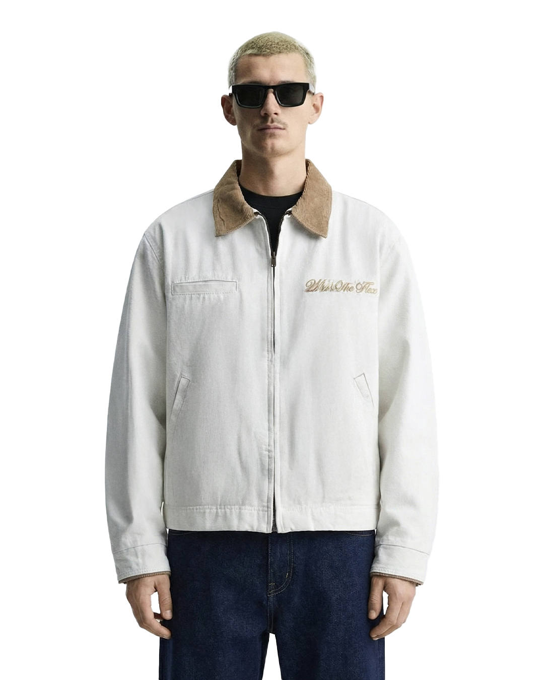 Modern Manners Corduroy Denim Jacket