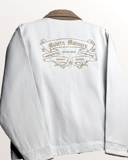 Modern Manners Corduroy Denim Jacket